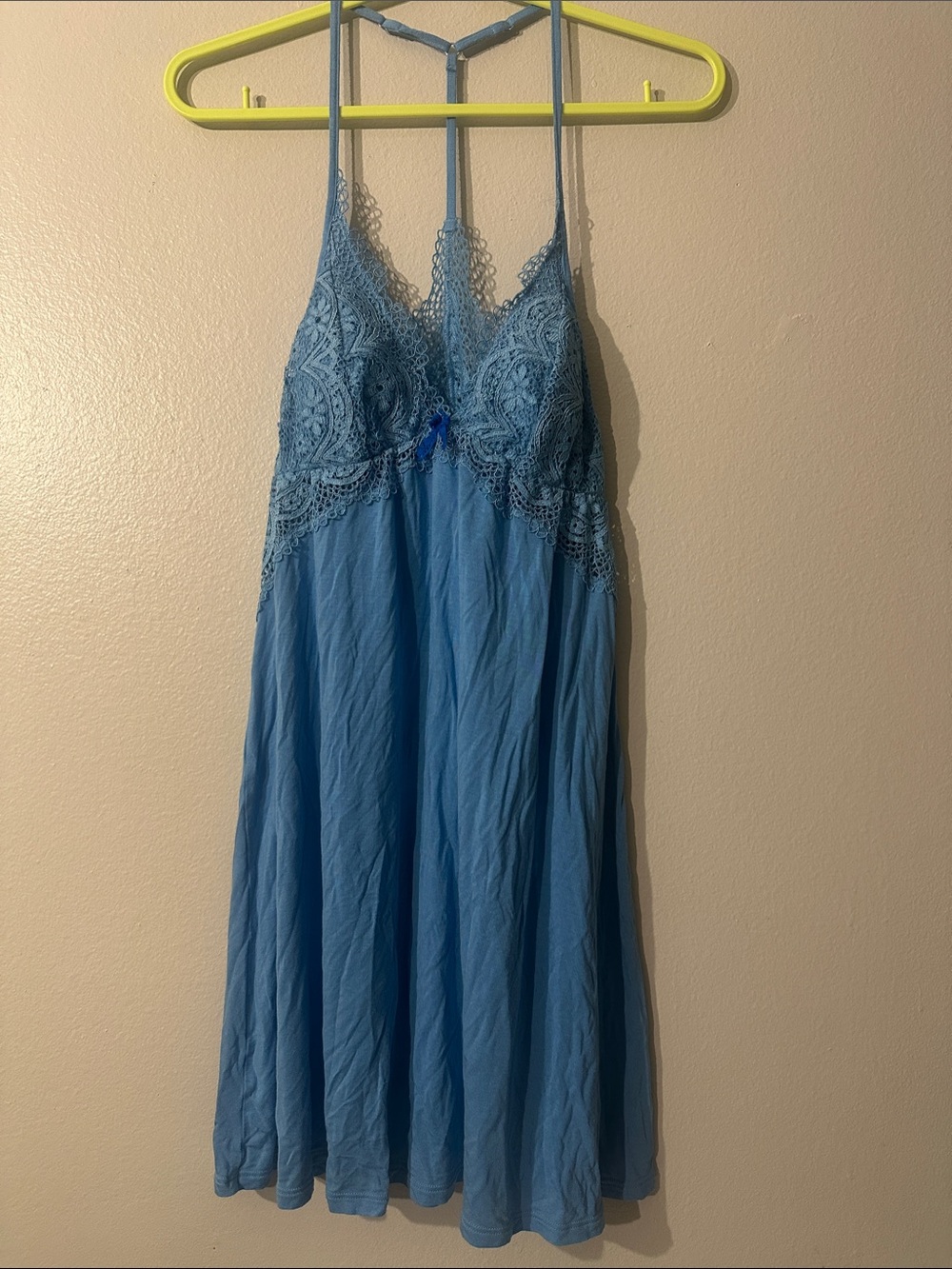 Victoria's Secret sexy baby doll Chemise Dress Slip Night Gown négligée Sz SP